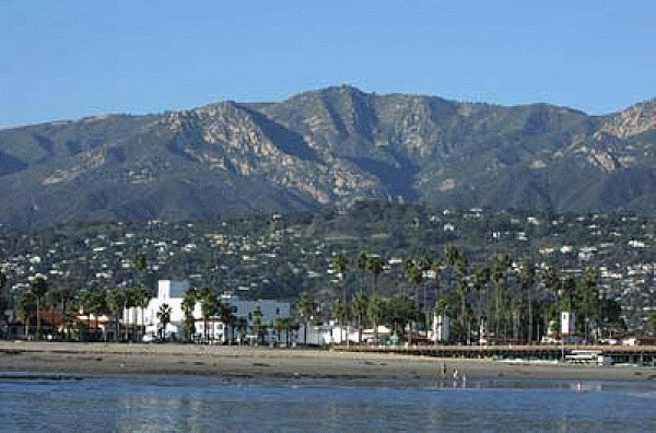 Santa Barbara Waterfront Route Map